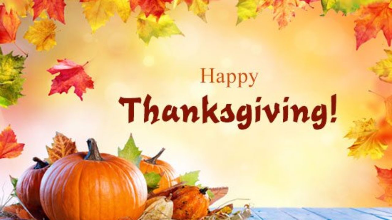 Happy Thanksgiving 1280X720